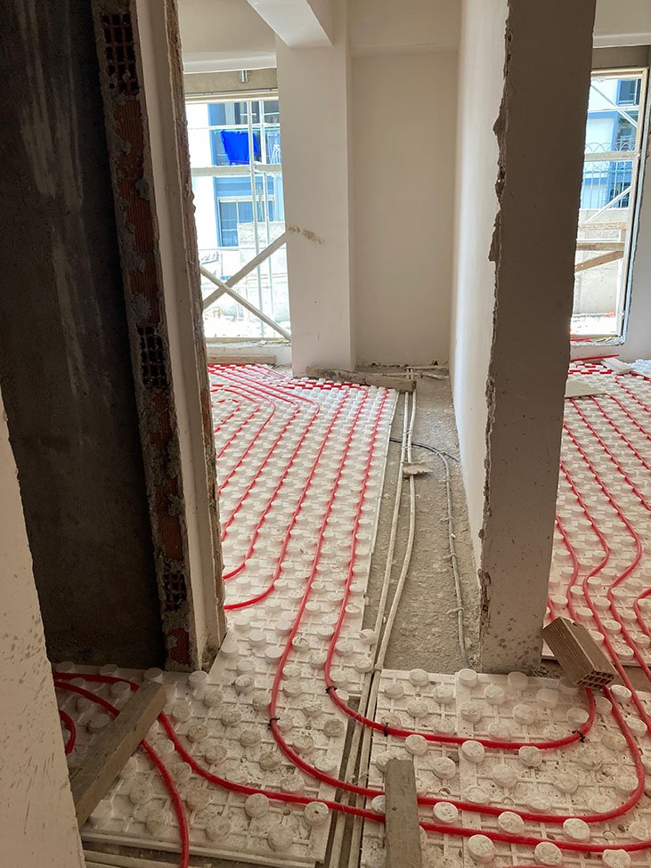 Yasemin Apartmanı | Yerden Isıtma Uygulaması | Bera Mimarlık