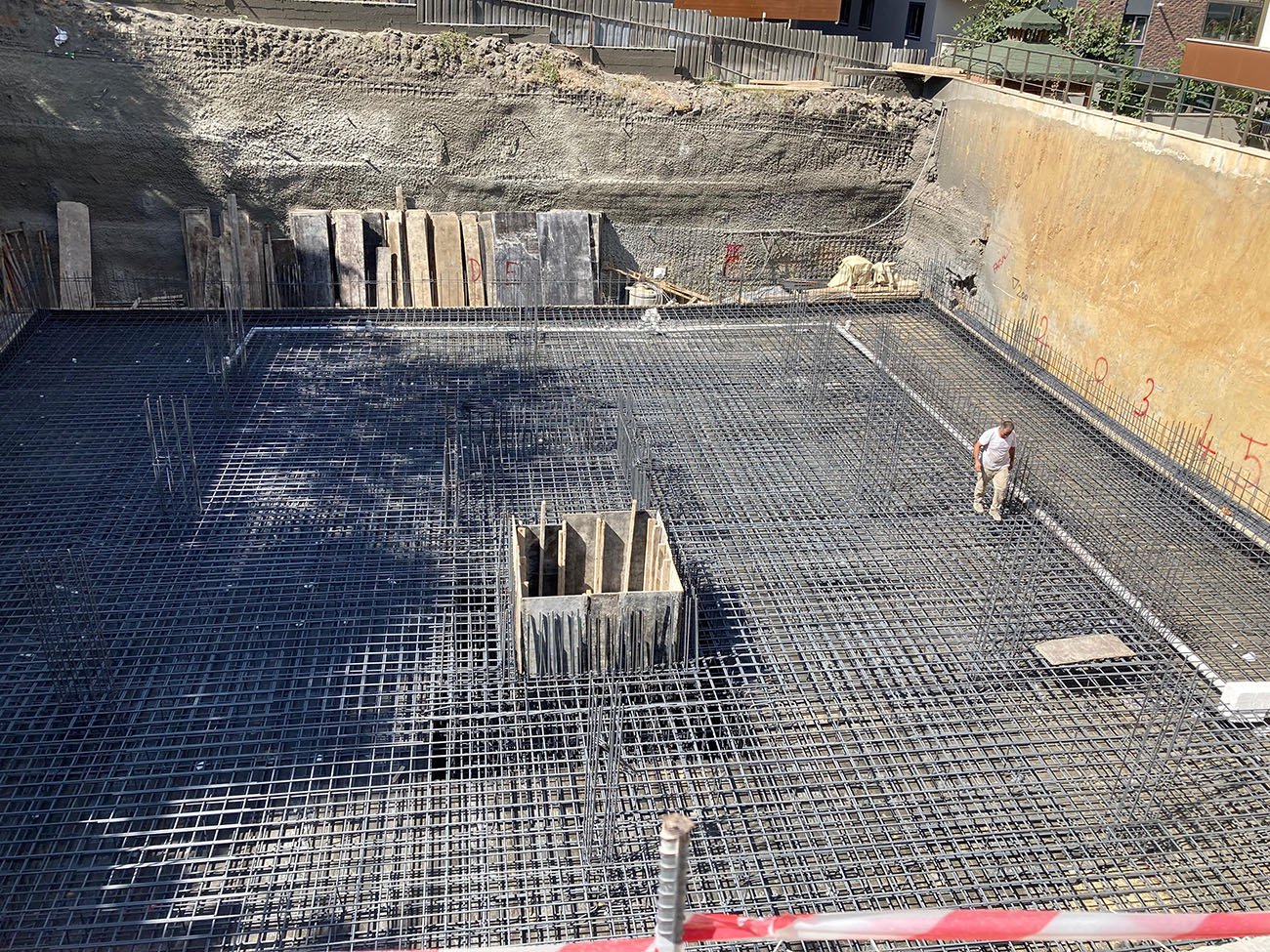 Yasemin Apartmanı | Temel Uygulaması | Bera Mimarlık