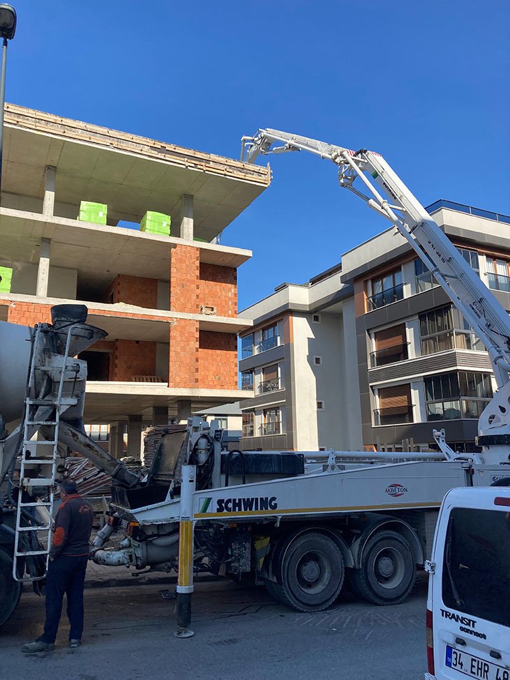 Yasemin Apartmanı | Duvar Örme Uygulaması | Bera Mimarlık